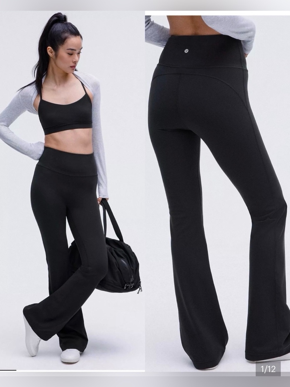 Lululemon Groove Flare Leggings Nulu High Rise 32” , size 10